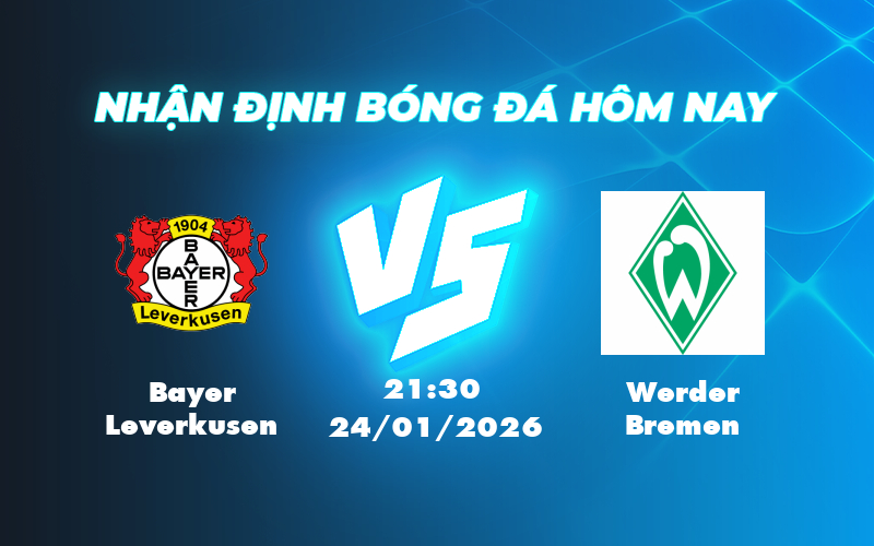bayer leverkusen werder bremen 24 01 bundesliga