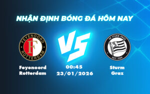 feyenoord rotterdam sturm graz 23 01 c2