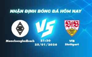 monchengladbach vfb stuttgart 25 01 bundesliga