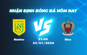 nantes nice 25 01 ligue 1