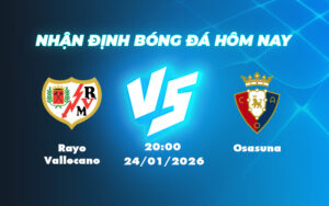rayo vallecano osasuna 24 01 la liga