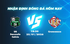 us sassuolo calcio cremonese 25 01 seria a