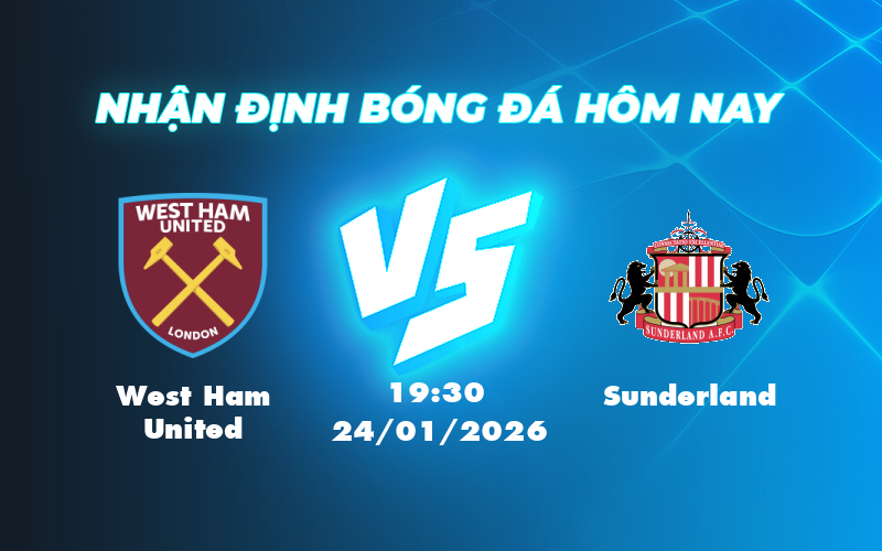 west ham united sunderland 24 01 ngoai hang anh