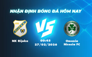 nk rijeka omonia nicosia fc 27 02 europa conference league